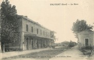 30 Gard / CPA FRANCE 30 "Vauvert, la gare"