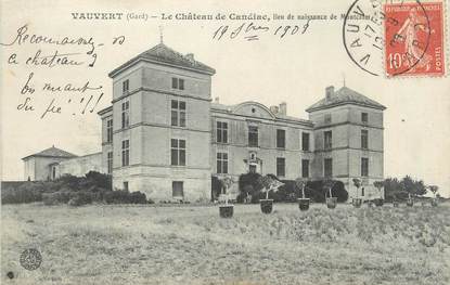 / CPA FRANCE 30 "Vauvert, le château de Candiac"