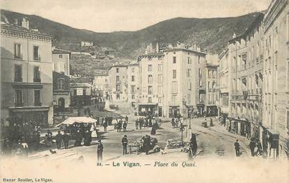 / CPA FRANCE 30 "Le Vigan, place du quai"