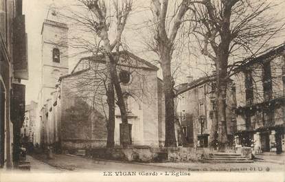 / CPA FRANCE 30 "Le Vigan, l"église"