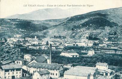 / CPA FRANCE 30 "Le Vigan, usine de Lelze et vue générale du Vigan"