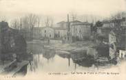 30 Gard / CPA FRANCE 30 "Le Vigan, les bords de l'Arre et l'Usine du Souquet"