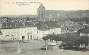 64 PyrÉnÉe Atlantique CPA FRANCE 64 "Monein, place Marcadieu"