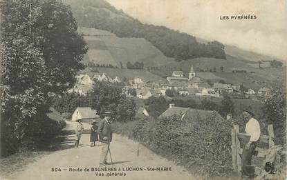 / CPA FRANCE 31 "Route de Bagnères à Luchon"