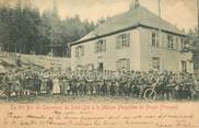 88 Vosge CPA FRANCE 88 "Bataillon de Chasseurs de Saint Dié à la Maison forestière de Prayé"