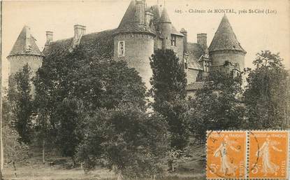 CPA FRANCE 46 "Chateau de Montal près Saint Céré"