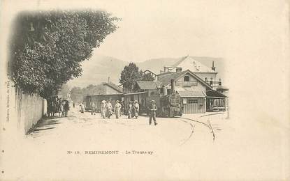 CPA FRANCE 88 "Remiremont, le Tramway"