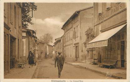 / CPA FRANCE 31 "Cintegabelle, la grand'rue"