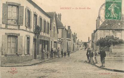 CPA FRANCE 89 "Michery, la grande rue"