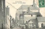 89 Yonne CPA FRANCE 89 "En Foret d'Othe, Coulours, la rue de l'Eglise"