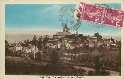 CPA FRANCE 82 "Parizot, vue générale"