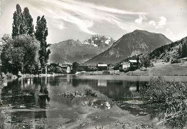 / CPSM FRANCE 73 "Le Praz de Saint Bon, le lac du Praz"