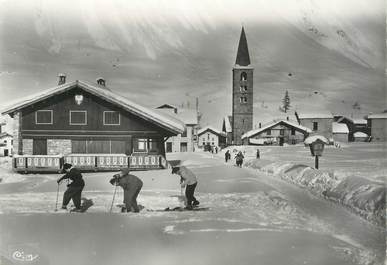 / CPSM FRANCE 73 "Val d'Isère, vue sur l'église"