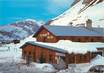 / CPSM FRANCE 73 "Val d'Isère, le foyer du ski, restaurant"