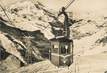 / CPSM FRANCE 73 "Val d'Isère, arrivée du téléphérique de Solaise"