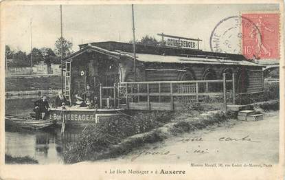 CPA FRANCE 89 "Auxerre, le Bon Messager"