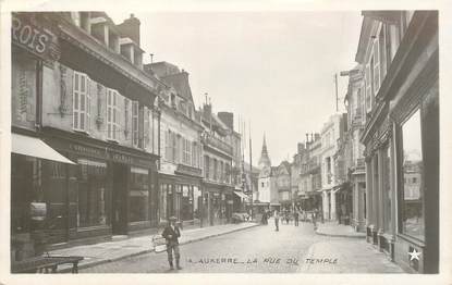 CPSM FRANCE 89 "Auxerre, la rue du Temple"