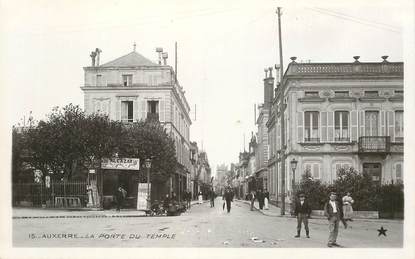 CPSM FRANCE 89 "Auxerre, la porte du Temple"