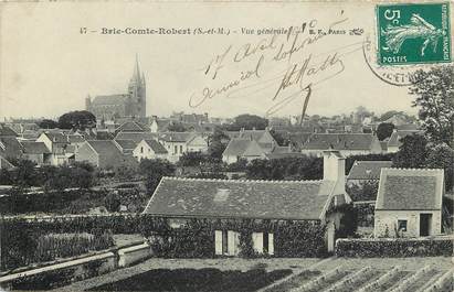 CPA FRANCE 77 "Brie Comte Robert, vue générale"