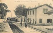 83 Var CPA FRANCE 83  "Hyères, la gare de San Salvadour Mont des Oiseaux" / TRAIN