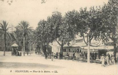 CPA FRANCE  83 "Ollioules, place de la mairie"