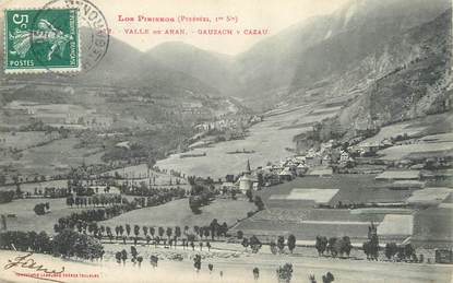 / CPA FRANCE 31 "Valle de Aran, Gauzach y Cazau"
