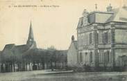 89 Yonne CPA FRANCE 89 "la Celle Saint Cyr, la mairie et l'église"