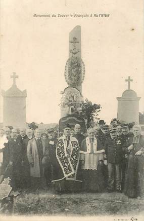 CPA FRANCE  83 "Monument du souvenir français à Reynier"