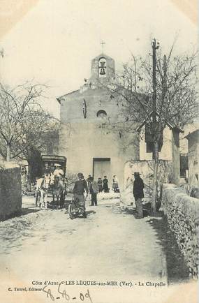 CPA FRANCE  83 "Les Lecques sur mer, la chapelle"