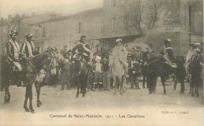  CPA FRANCE  83 "Carnaval de Saint Maximin"