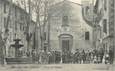 CPA FRANCE 83 "Solliès Toucas, place de l'Eglise"