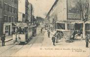 83 Var   CPA FRANCE 83 "Toulon, le Pont du Las, Route de Marseille" / TRAMWAY