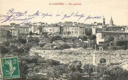 CPA FRANCE 83 "la Cadière, vue générale"