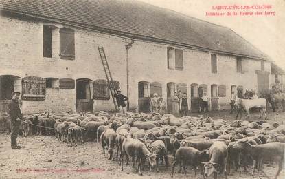   CPA  FRANCE 89 "Saint Cyr les Colons, intérieur de la Ferme des Jarry"