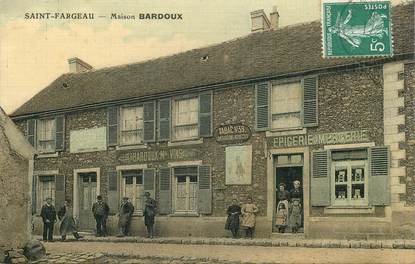   CPA  FRANCE 89 "Saint Fargeau, Maison Bardoux" / EPICERIE MERCERIE