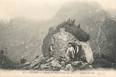 / CPA FRANCE 31 "Luchon, refuge de Prats Lougs, cirque du Lys" / Ed. SPONT