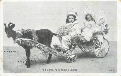 / CPA FRANCE 31 "Luchon, fête des Fleurs" / ENFANTS
