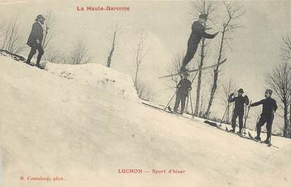 / CPA FRANCE 31 "Luchon, sport d'hiver" / SKI