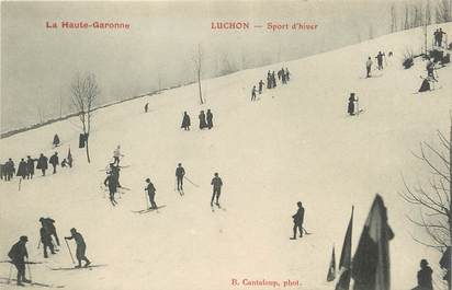 / CPA FRANCE 31 "Luchon,  sport d'hiver" / SKI