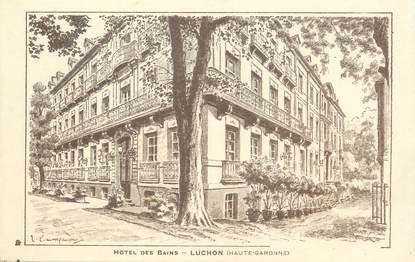 / CPA FRANCE 31 "Luchon, Hôtel des Bains"