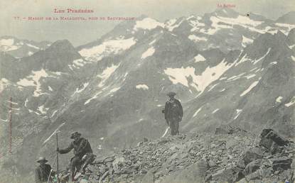 / CPA FRANCE 31 "Massif de la Maladetta"