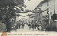 31 Haute Garonne / CPA FRANCE 31 "Martres Tolosane, fêtes de la TRinité, la procession"
