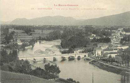 / CPA FRANCE 31 "Montréjeau, vue de la vallée de la Garonne et le Polignan"