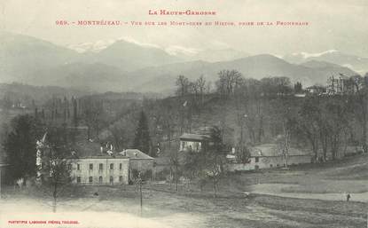 / CPA FRANCE 31 "Montréjeau, vue sur les montagnes de Nistos"