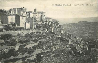 CPA FRANCE 84 "Gordes, vue générale côté ouest"