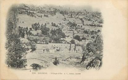 / CPA FRANCE 31 "Luchon, village d'Oo"