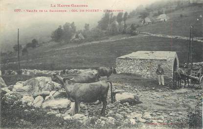 / CPA FRANCE 31 "Col de Portet, l'abreuvoir"