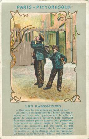 CPA FRANCE 75 "Paris, les Ramoneurs"