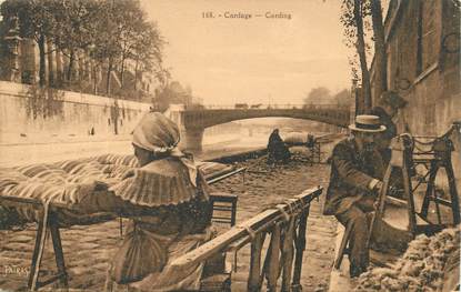 CPA FRANCE 75 "Paris, Cardage, le long de la Seine"