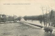 87 Haute Vienne CPA FRANCE 87 "Saint Junien, la Vienne en amont, Ecluse de Notre Dame"